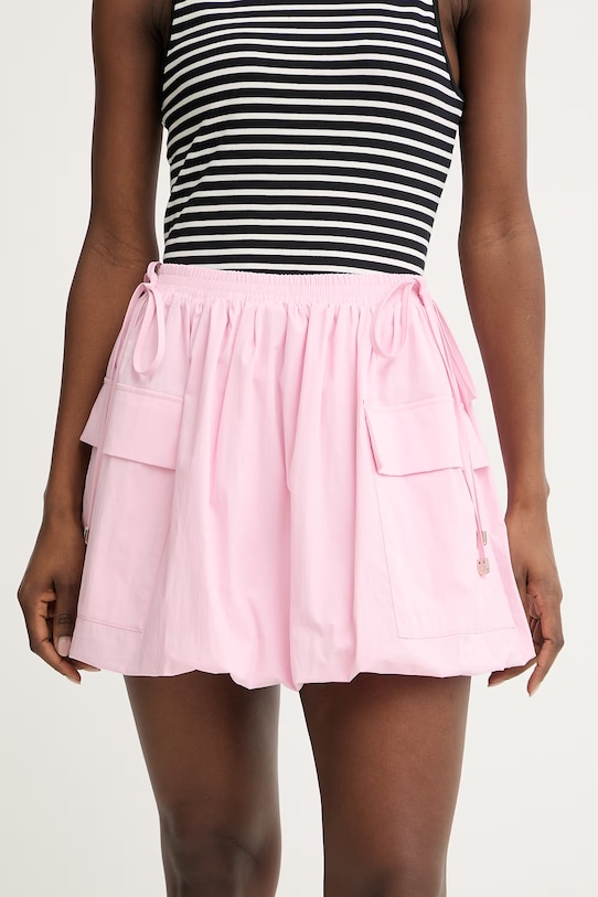 Liu Jo spódnica bombka różowy WA6198.T407A