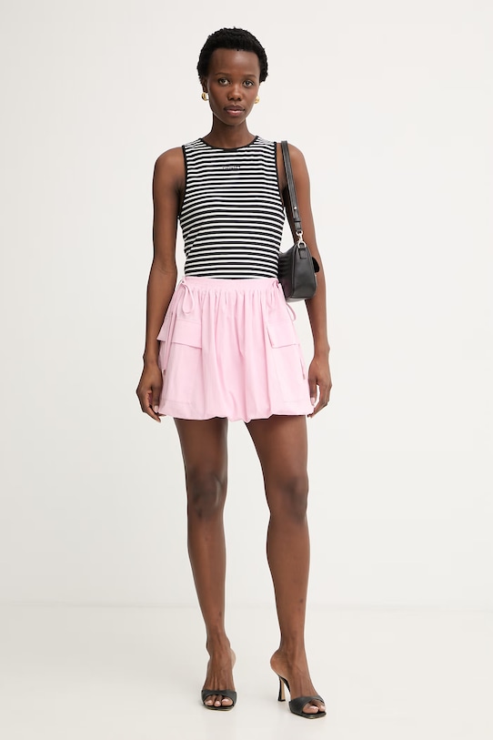 Liu Jo spódnica bombka WA6198.T407A różowy SS26