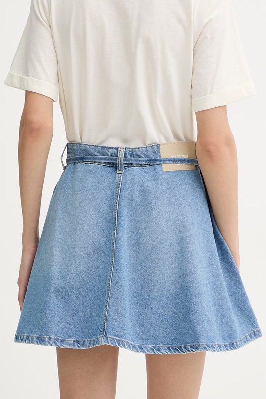 Odzież Liu Jo spódnica jeansowa UA6252.D0244 niebieski