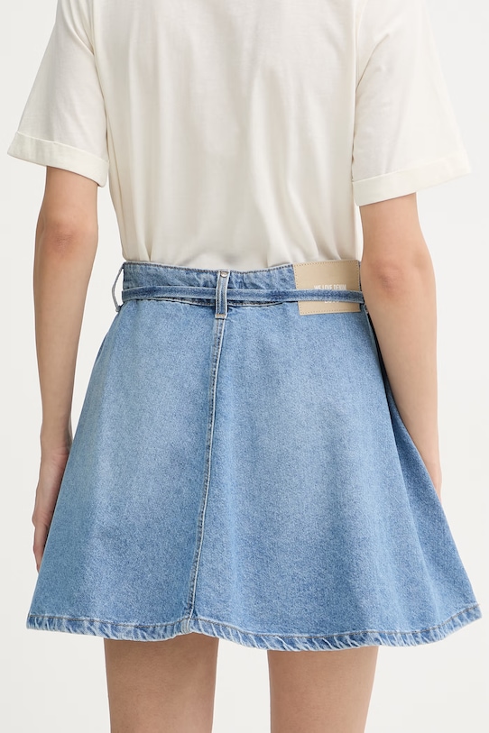 Odzież Liu Jo spódnica jeansowa UA6252.D0244 niebieski