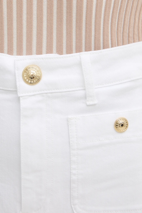 Liu Jo spódnica jeansowa biały UA6259.D0275