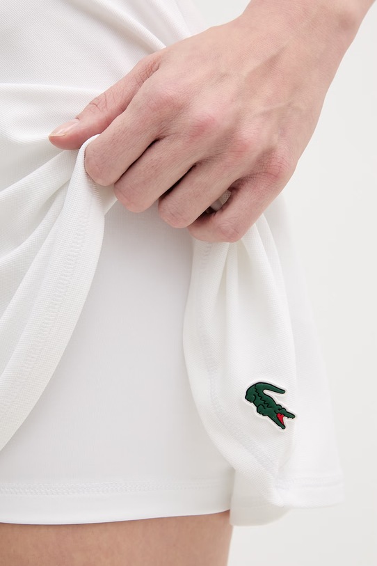 Sukňa Lacoste biela JF0218