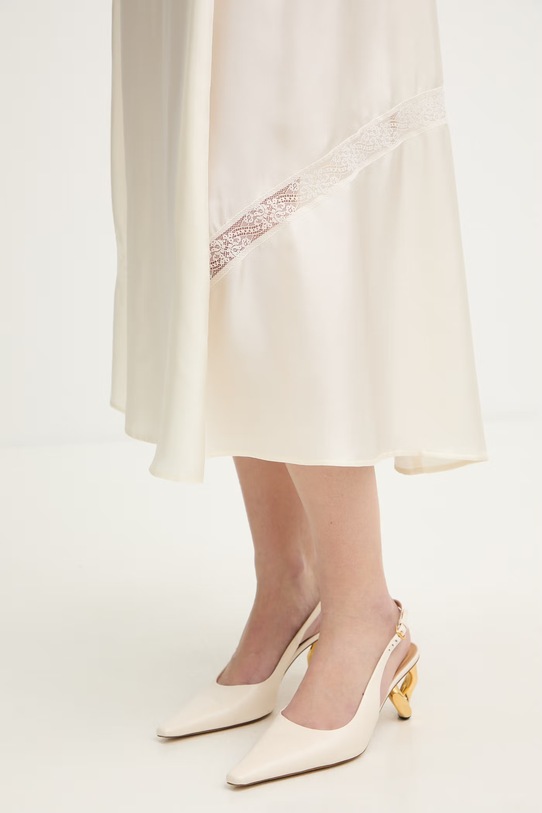 Marella spódnica jedwabna MLMOSPITE beżowy 2613101055200