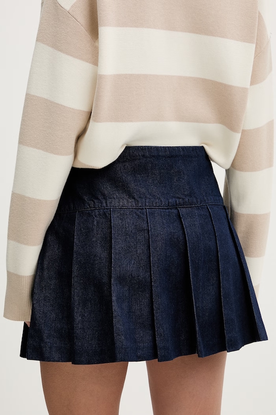 Oblečení Džínová sukně Guess Jeans W6RD38.D6551 námořnická modř