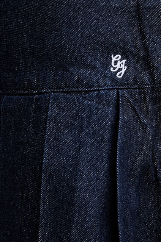 Džínová sukně Guess Jeans námořnická modř W6RD38.D6551