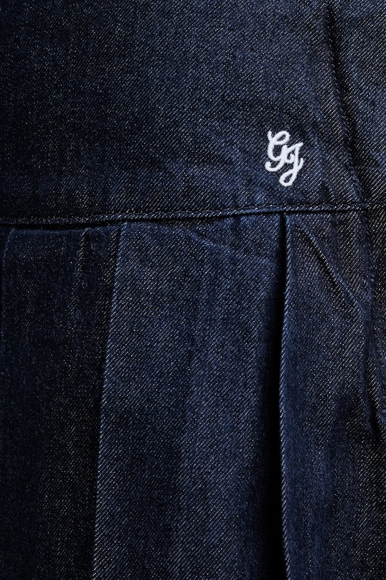 Džínová sukně Guess Jeans námořnická modř W6RD38.D6551