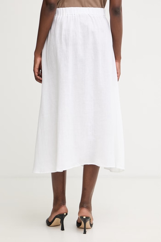 Oblečenie Marella ľanová sukňa Emme by Marella 2615101082200 biela