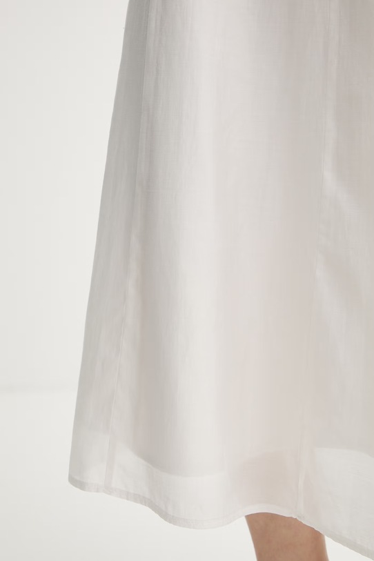 Calvin Klein suknja s lyocellom bež LV044F607G