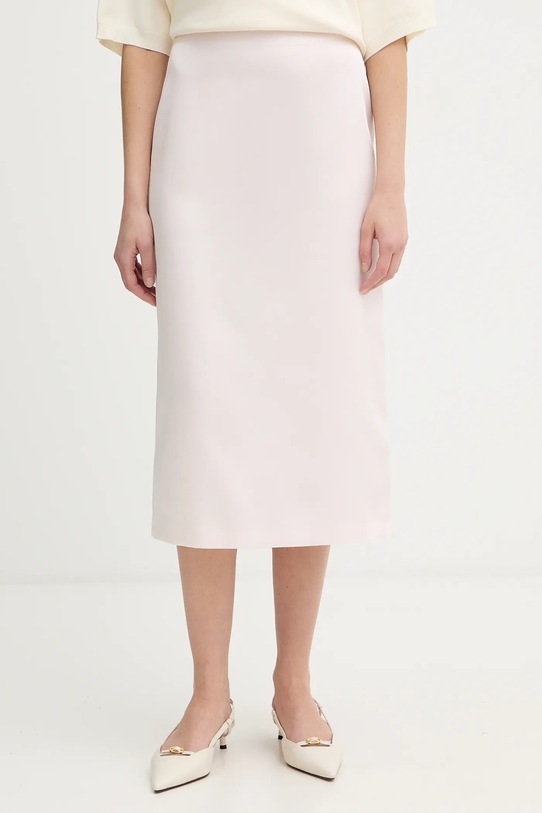 Twinset spódnica tkanina różowy 261TP2412