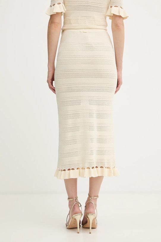 Odzież Twinset spódnica 261TP3083 beżowy
