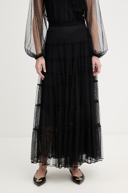 Twinset spódnica casual czarny 261TP2773