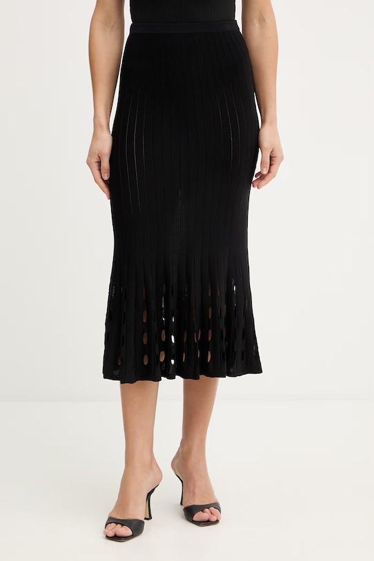 Twinset spódnica casual czarny 261AP3072