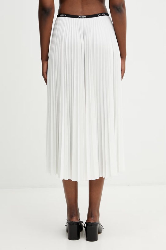 Îmbrăcăminte Lacoste fustă plisată JF1402 alb
