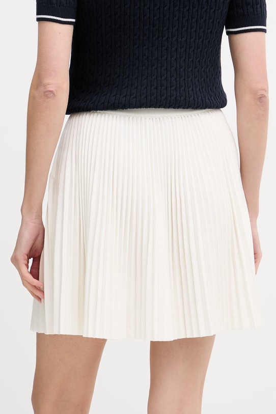 Odzież Lacoste spódnica plisowana z wiskozą JF9865 beżowy