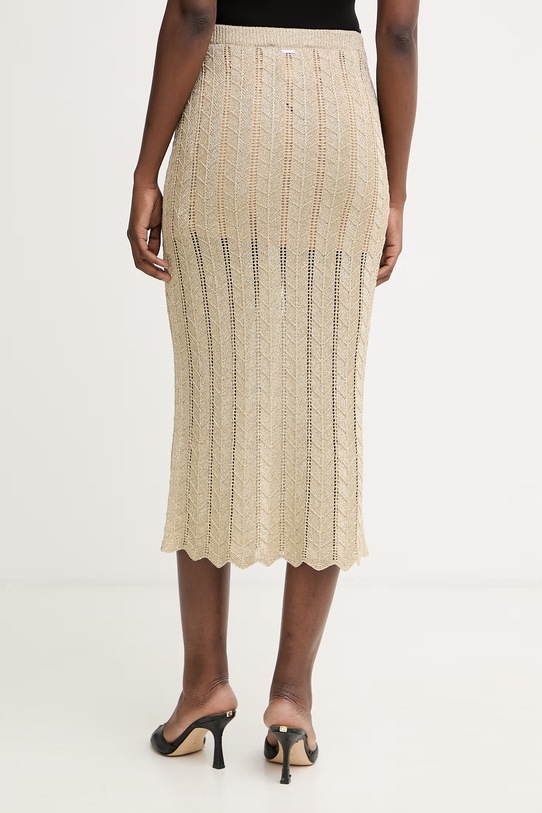 Oblečenie Twinset sukňa 261TT3323 zlatá