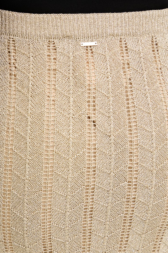 Twinset sukňa zlatá 261TT3323