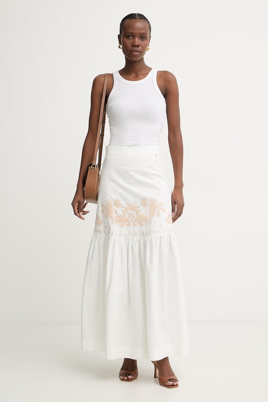 Twinset spódnica 261AT2040 biały SS26