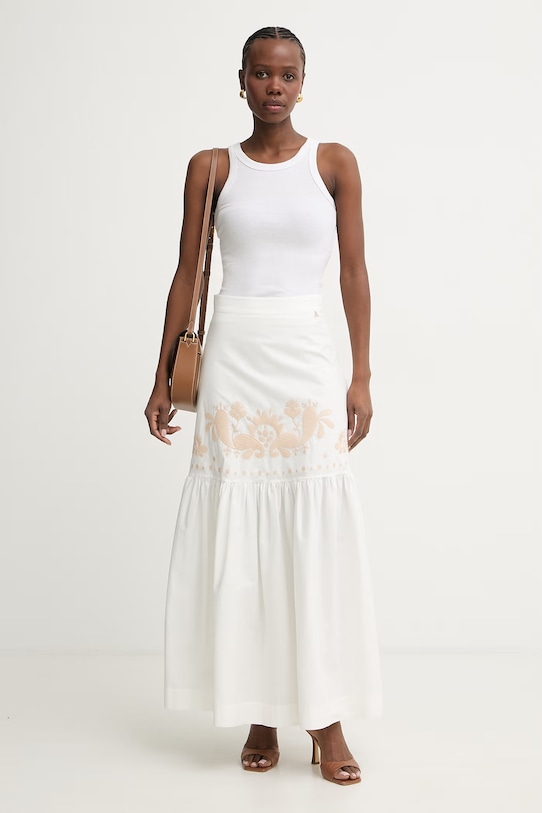 Twinset spódnica 261AT2040 biały SS26