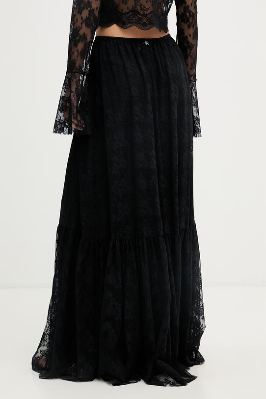 Ρούχα Aniye By φούστα δαντέλα 185011 μαύρο