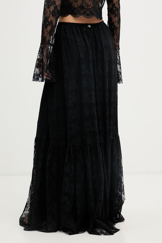 Ρούχα Aniye By φούστα δαντέλα 185011 μαύρο