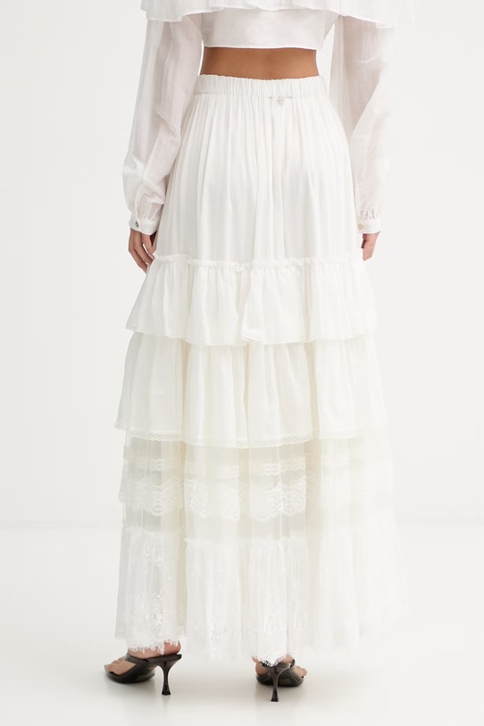 Ρούχα Aniye By φούστα με πρόσμιξη μεταξιού 185158 μπεζ