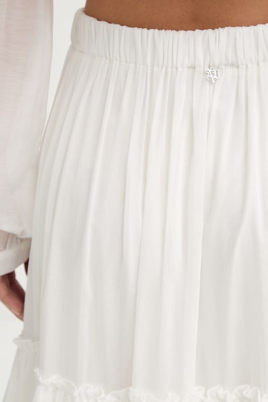 Aniye By φούστα με πρόσμιξη μεταξιού μπεζ 185158