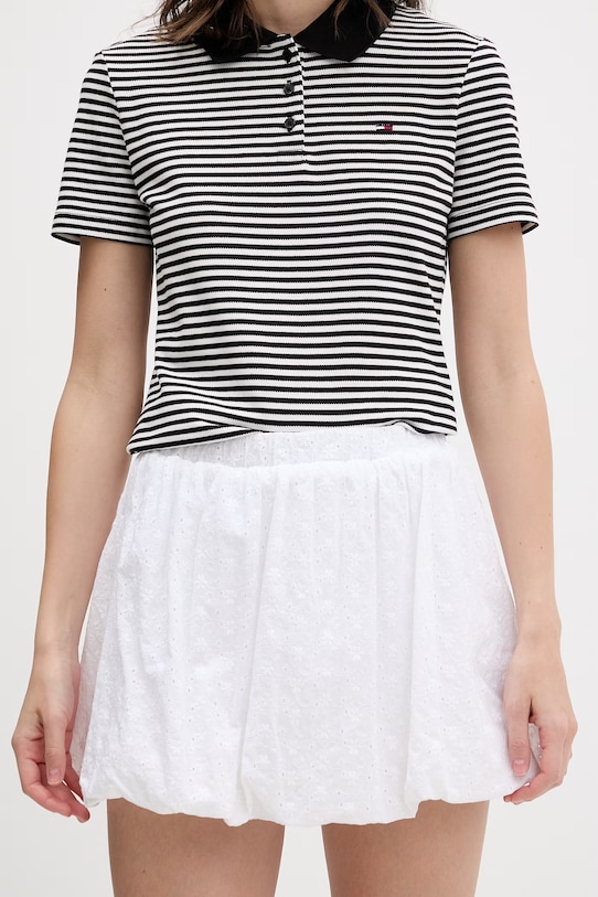 Guess Jeans спідниця бавовняна білий W6GD63.WO331