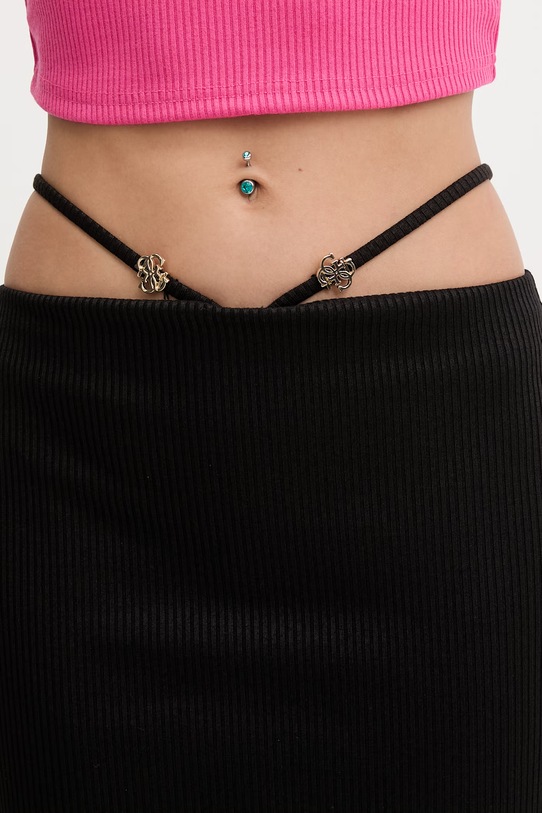 Guess plážová sukňa dámska NEREA čierna E6GD04.KG322