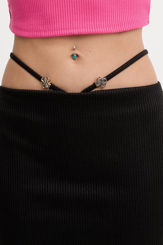 Guess plážová sukňa dámska NEREA čierna E6GD04.KG322