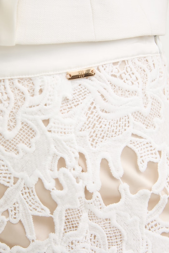 Φούστα Fracomina λευκό FS26SG1004W62401