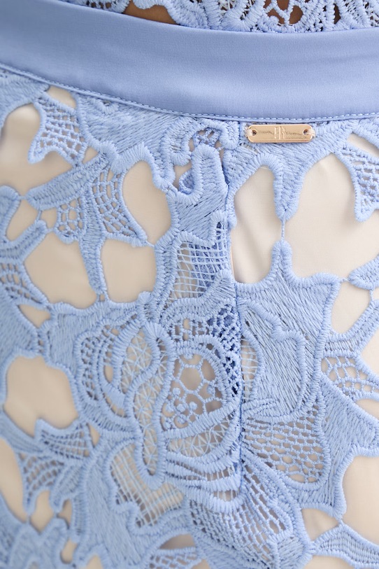 Fracomina spódnica niebieski FS26SG1004W62401