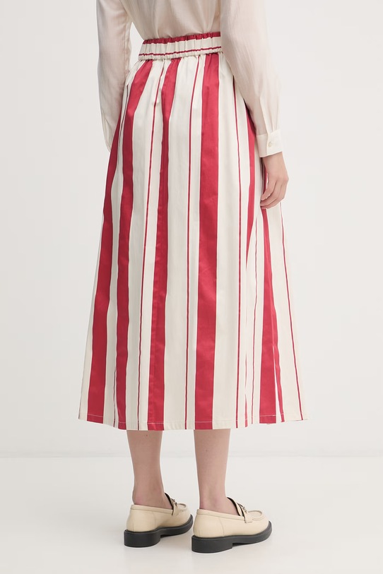 Odzież United Colors of Benetton spódnica bawełniana z elastanem 4FCED005Q czerwony