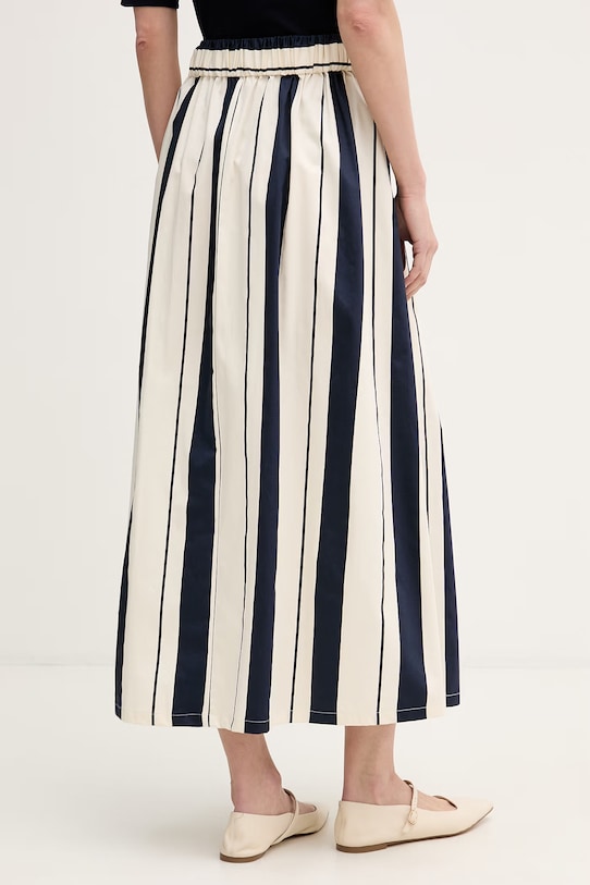 Odzież United Colors of Benetton spódnica bawełniana z elastanem 4FCED005Q granatowy