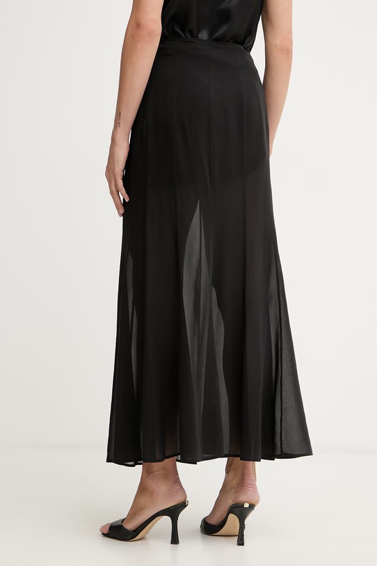 Oblačila Pinko krilo z bombažem 106847.A3B2 črna