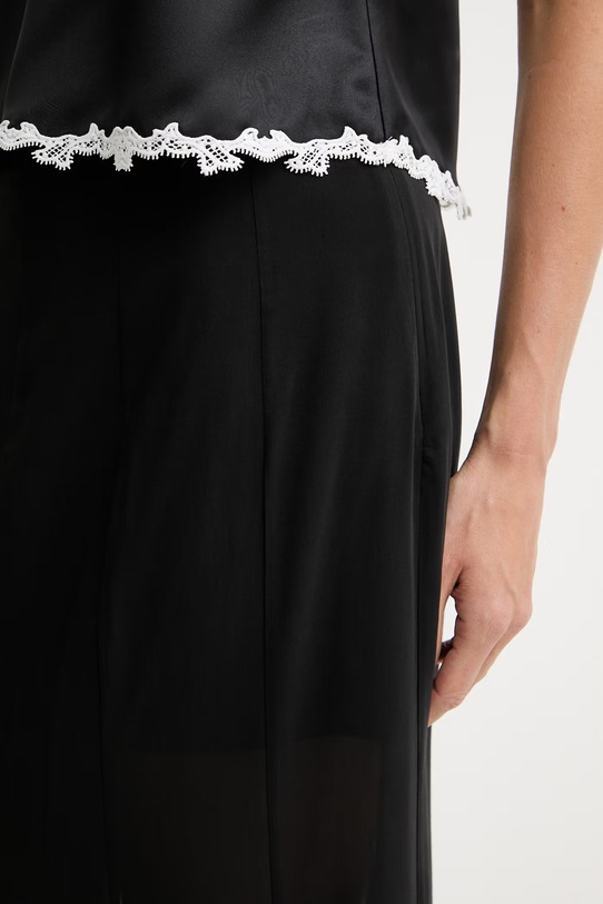 Pinko krilo z bombažem črna 106847.A3B2