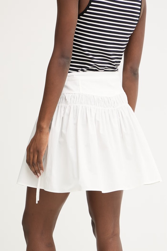Odzież Pinko spódnica bawełniana 106830.A2LD biały