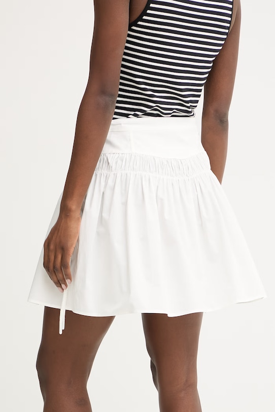 Odzież Pinko spódnica bawełniana 106830.A2LD biały