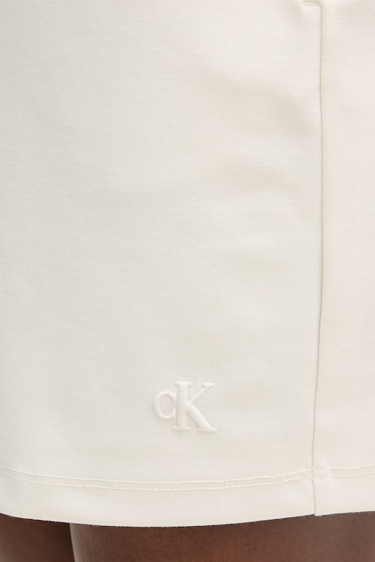Calvin Klein Jeans spódnica beżowy LV047F251G