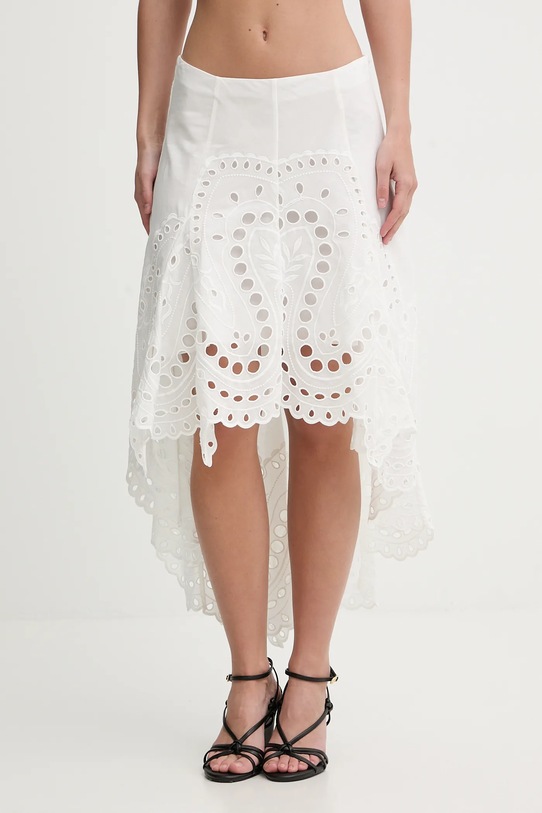 Charo Ruiz Ibiza spódnica Finn midi biały 263402