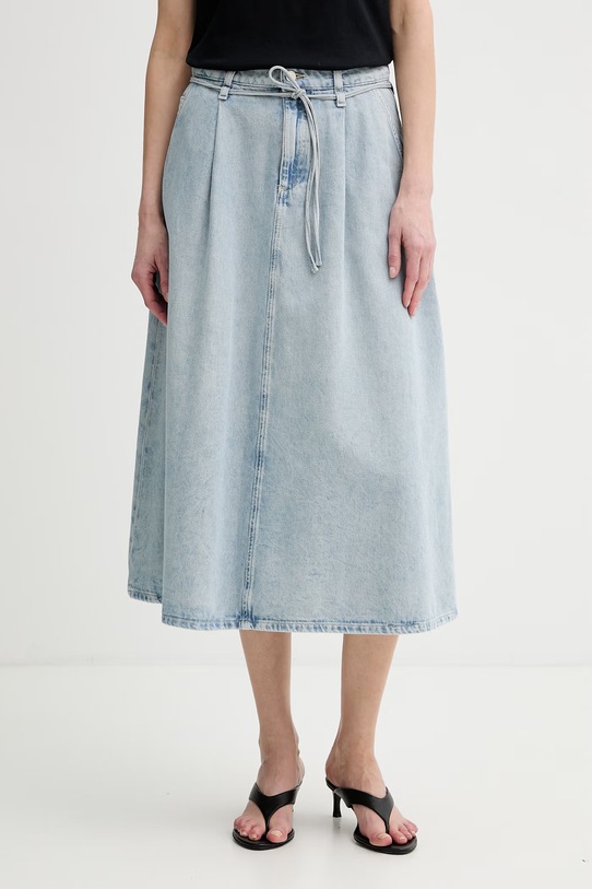 Marc O'Polo spódnica jeansowa niebieski 5000008042