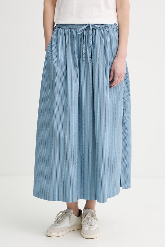 Marc O'Polo spódnica z bawełną niebieski 5000009638