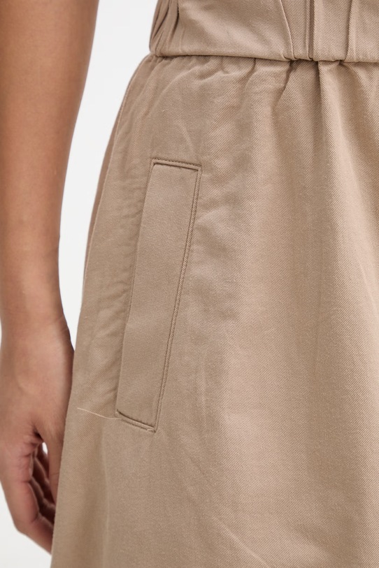 Marc O'Polo спідниця з бавовною бежевий 5000013065