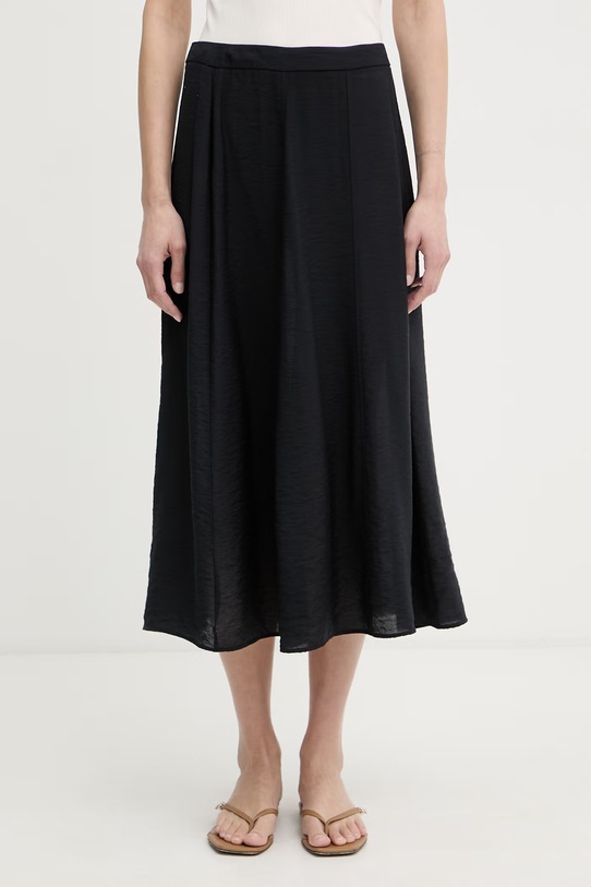 Marc O'Polo spódnica z wiskozy granatowy 5000013108