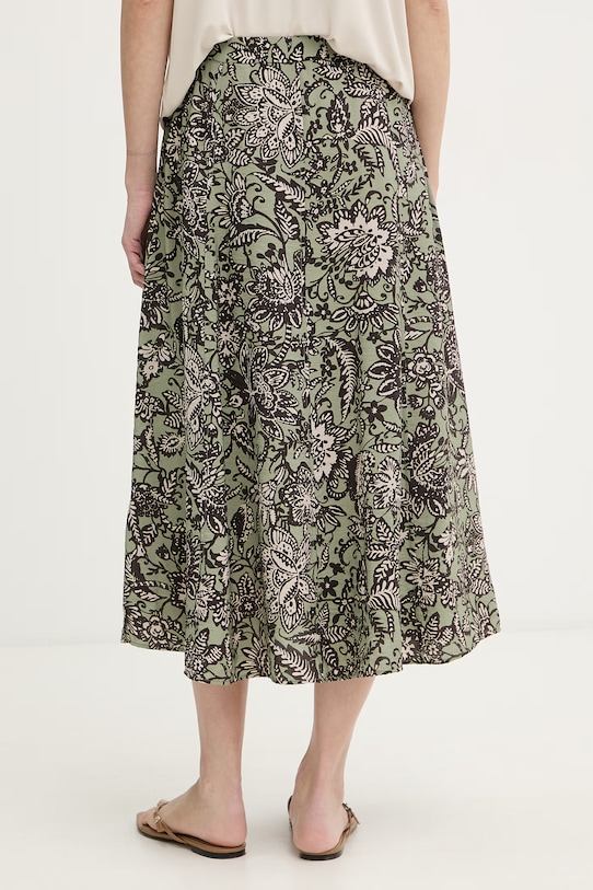 Odzież Marc O'Polo spódnica z wiskozy 5000013193 zielony