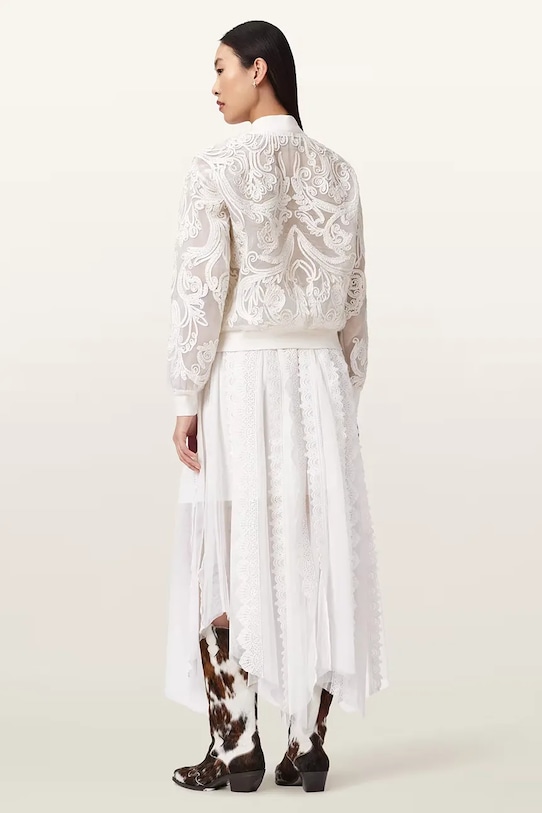 Suknja AllSaints VASHTIE W034RE