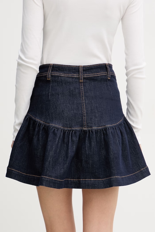 Odzież Gaudi spódnica jeansowa 611BD76001 granatowy