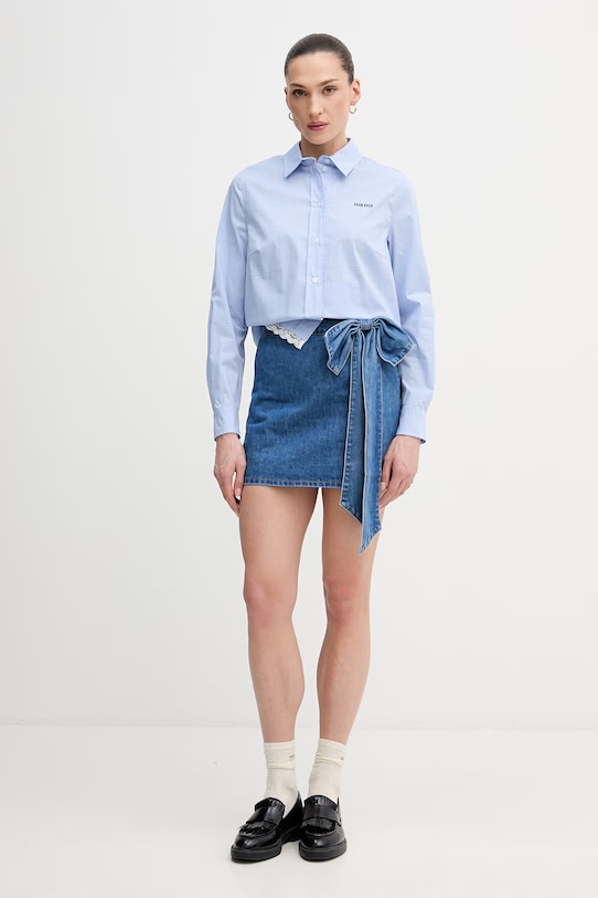 Τζιν φούστα Gaudi 611BD76008 μπλε SS26