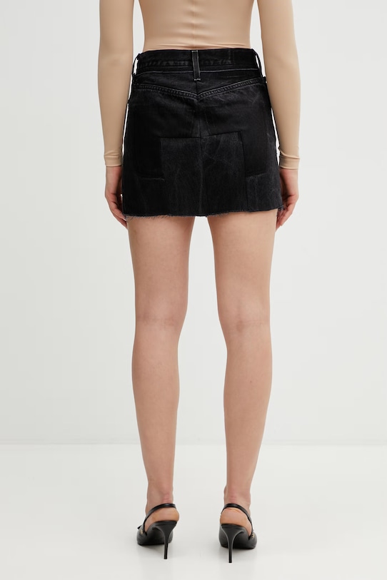 Odzież VETEMENTS spódnica jeansowa WE76DK349B5 czarny