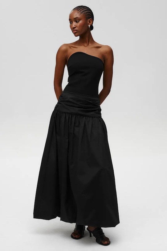 Undress Code pamut szoknya Dance Again Skirt szövet fekete 1191