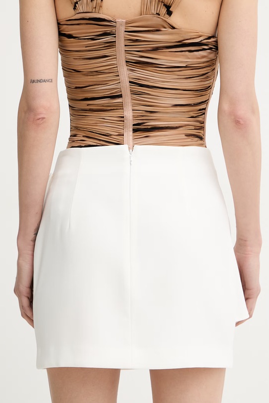 Odzież Elisabetta Franchi spódnica GO18862E2 beżowy